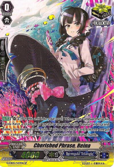 Cherished Phrase, Reina (SP)