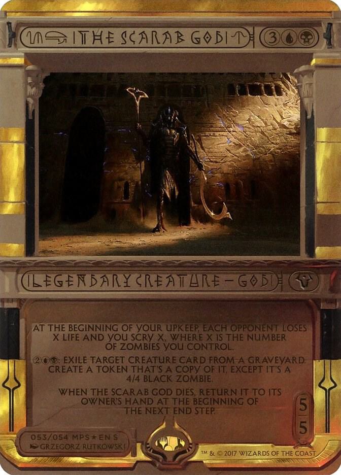 The Scarab God - Masterpiece Series: Amonkhet Invocations - Magic