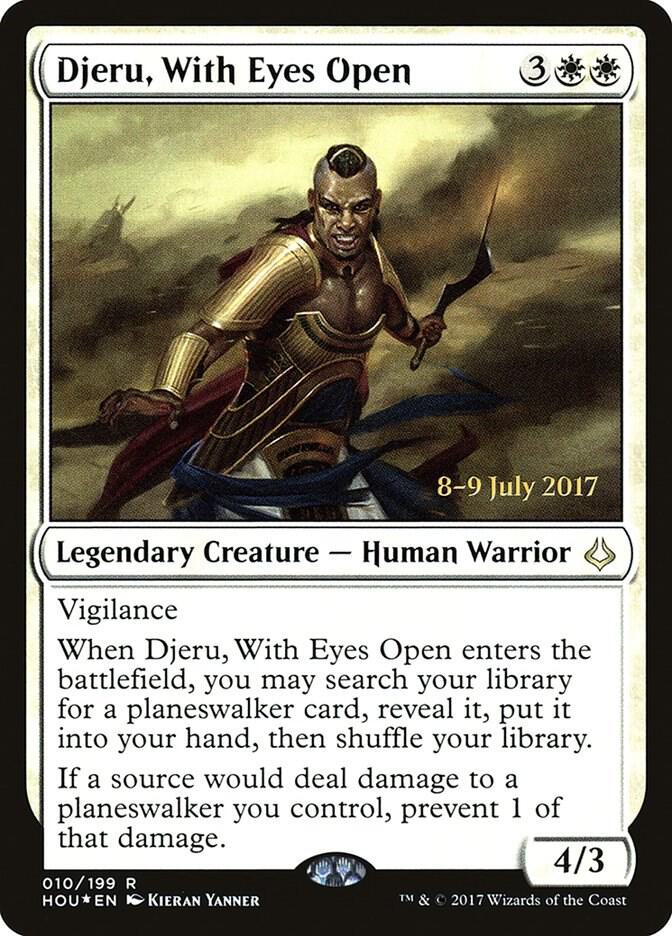 Djeru, With Eyes Open 10 card