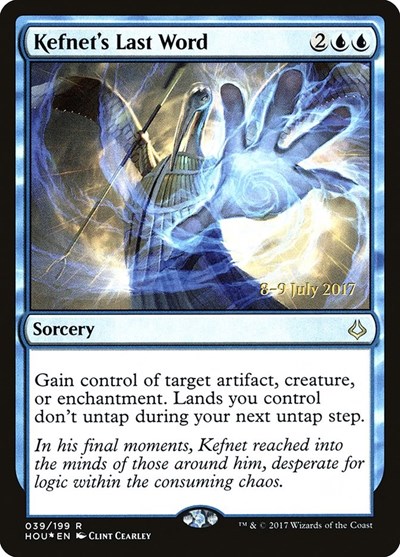 Kefnets Last Word
