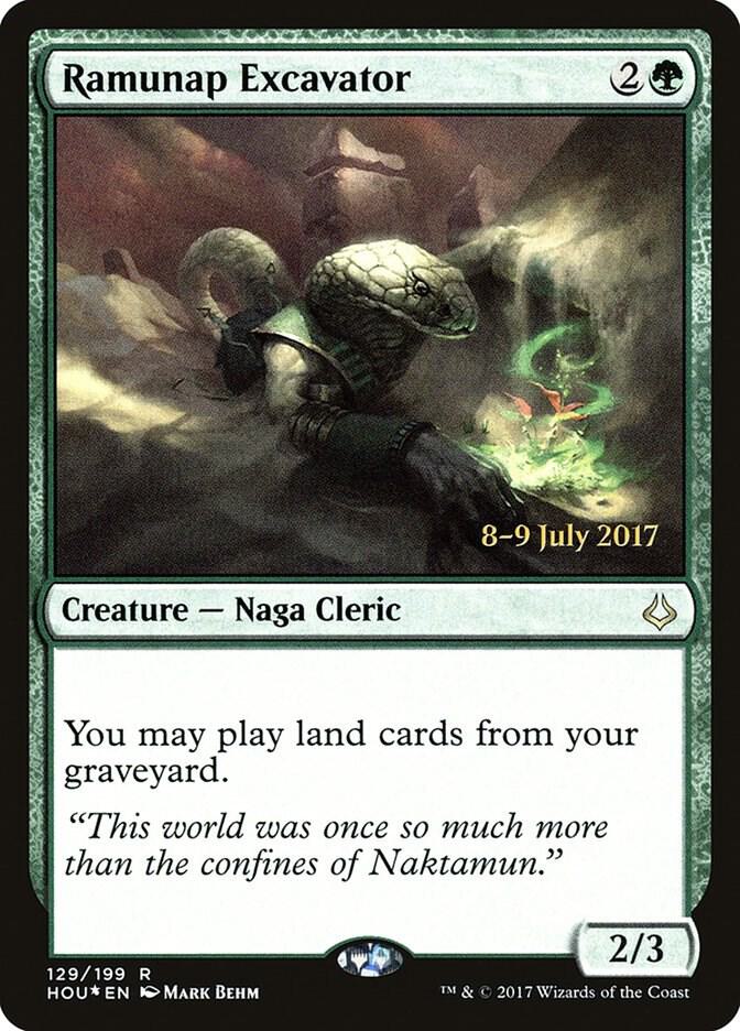 Ramunap Excavator - Prerelease Cards - Magic: The Gathering