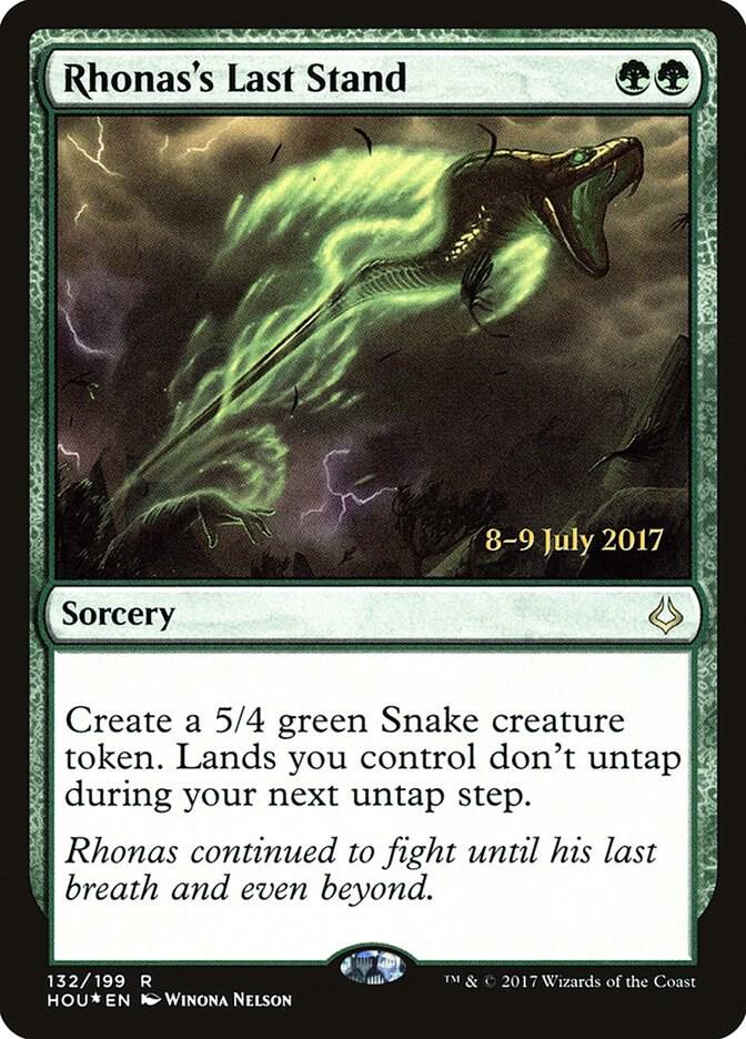 Rhonas's Last Stand #132s — Hour of Devastation Promos