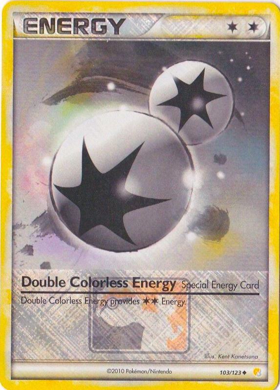 Double Colorless Energy - 103/123 (League Promo) 103/123 from League & Championship Cards