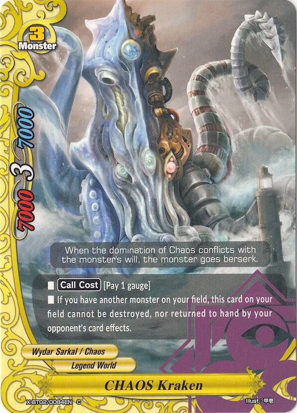 CHAOS Kraken - Chaos Control Crisis - Future Card BuddyFight