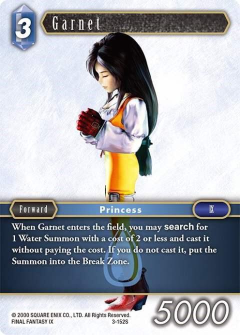 Garnet (Starter) - Opus III - Final Fantasy TCG - TCGplayer.com