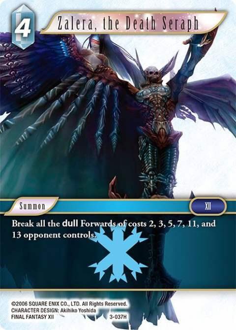 Zalera, the Death Seraph - Opus III - Final Fantasy TCG
