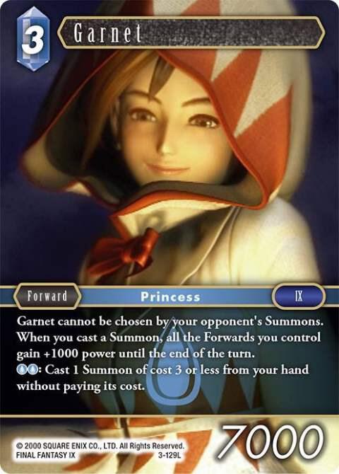 Garnet - Opus III - Final Fantasy TCG - TCGplayer.com