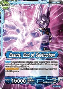 Beerus // Beerus, God of Destruction card art