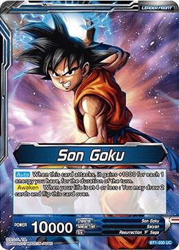 Son Goku // Super Saiyan Blue Son Goku #BT1-030 — Galactic Battle