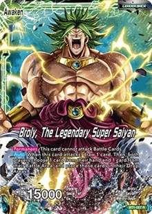 Broly // Broly, The Legendary Super Saiyan card art
