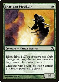 Skarrgan Pit-Skulk - Guildpact - Magic: The Gathering card