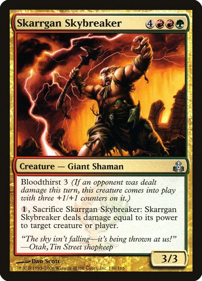 Skarrgan Skybreaker - Guildpact - Magic: The Gathering - TCGplayer.com