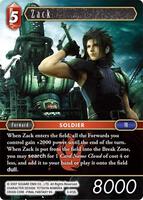 Zack - Opus III - Final Fantasy TCG - TCGplayer.com