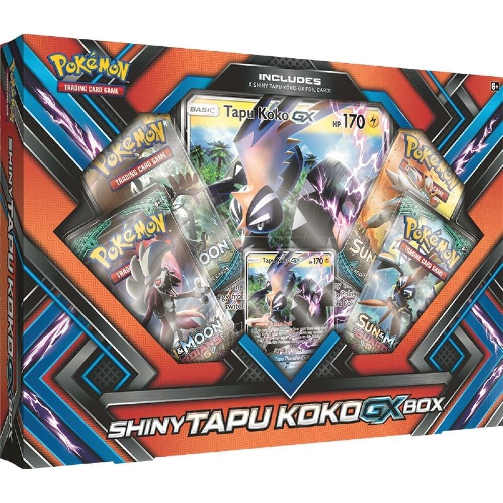 Shiny Tapu Koko GX Box - SM - Guardians Rising - Pokemon