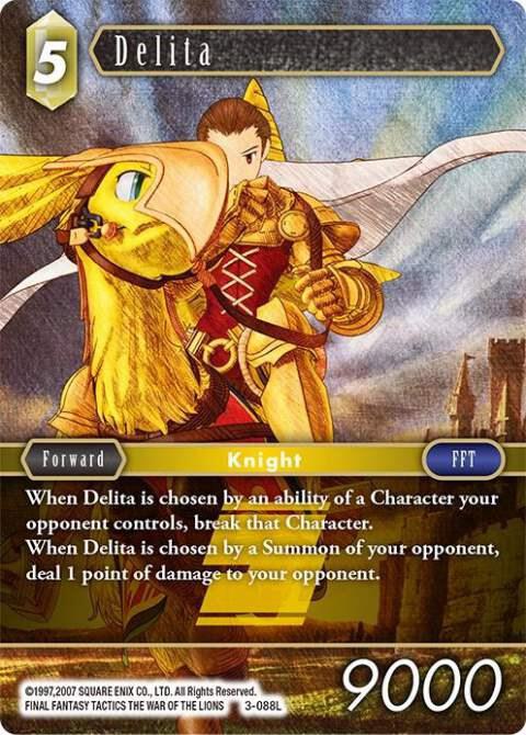 Delita - Opus III - Final Fantasy TCG - TCGplayer.com