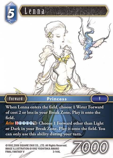 C.O.H Valenna 50S 3点 Craft One Happiness Lenna - Opus III - Final Fantasy TCG - TCGplayer.com