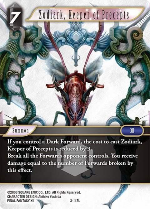 zodiark final fantasy mtg Amazon.com: Ravensburger Disney Lorcana TCG: Azurite Sea - Emerald &  Sapphire Single-Player Deck | Engaging Gameplay | Over 200 Original Disney  Artworks