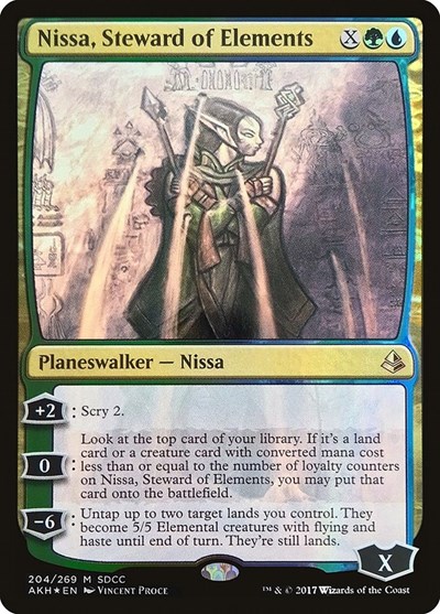 Nissa Steward of Elements SDCC 2017 Exclusive