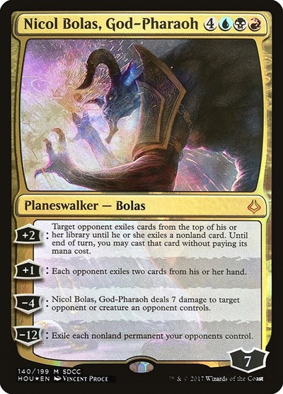 Nicol Bolas God Pharaoh SDCC 2017 Exclusive