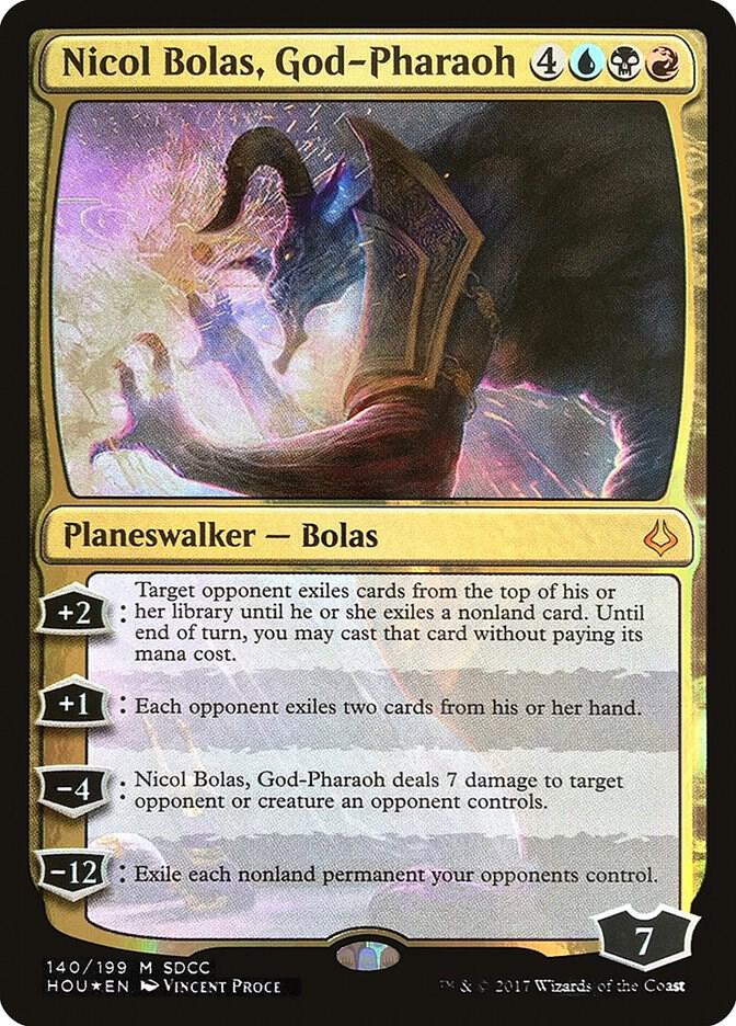 Nicol Bolas, God-Pharaoh (SDCC 2017 Exclusive) - Media Promos