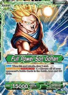 Son Gohan // Full Power Son Gohan card art