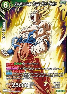 dragon ball super card game the awakening Awakening Rage Son Goku - Galactic Battle