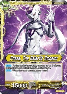 Frieza // Frieza, The Galactic Emperor card art