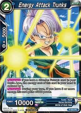 Energy Attack Trunks (Foil Version) #P-004 — Promotion Cards
