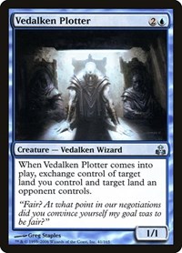 Vedalken Plotter - Guildpact - Magic: The Gathering card