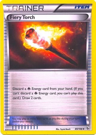 Fiery Torch - 89/106 (Sheen Holo) 089/106 from Miscellaneous Cards & Products