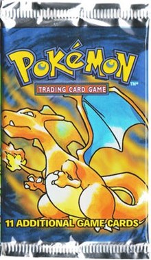Pokemon Base Set (Shadowless) [Unlimited Edition] Booster Pack from Base Set (Shadowless) Pokemon card image