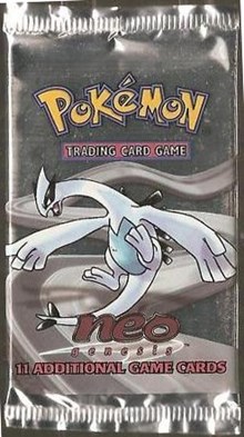 Neo Genesis Booster Pack [Unlimited Edition] from Neo Genesis Pokemon card image