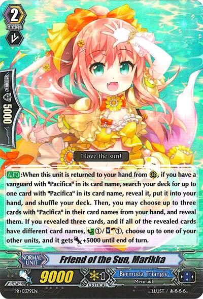 Friend of the Sun, Marlkka