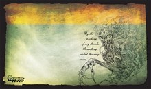 Fibersoft Playmat - Something Wicked · Legion Premium Supplies Playmats