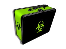 Tin - Iconic Biohazard from Legion Premium Supplies Card Storage Tins Pokemon card image