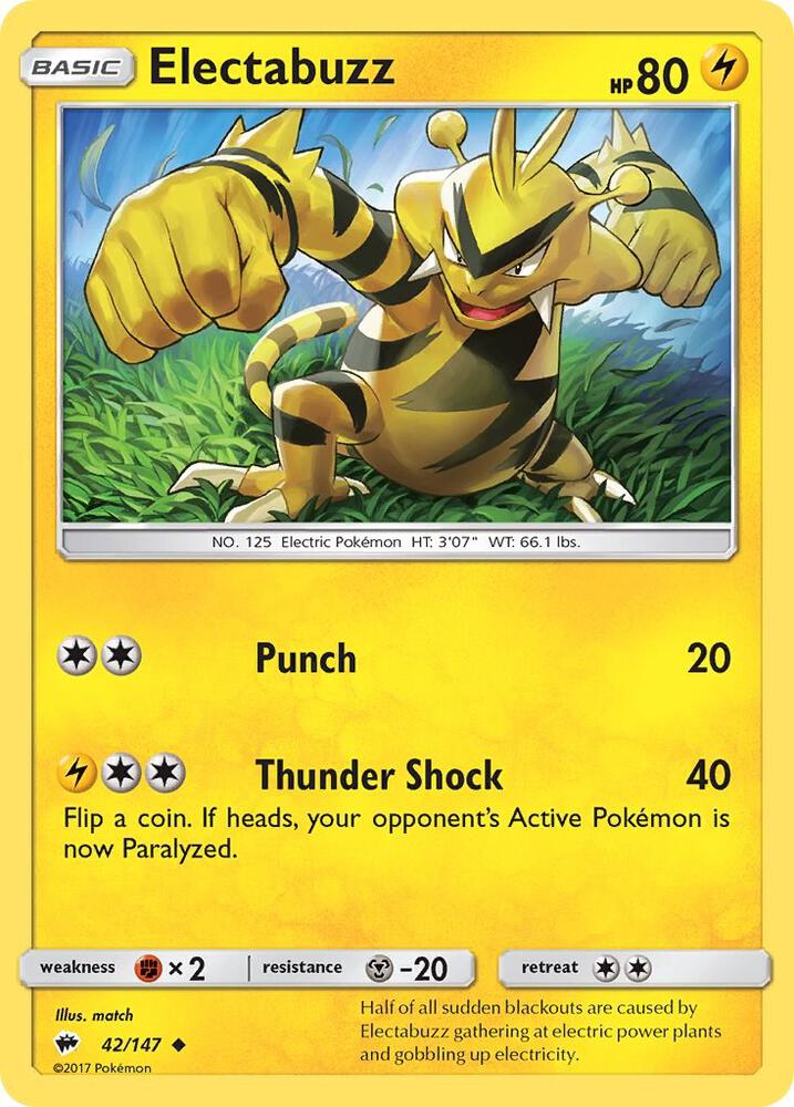 Electabuzz - SM - Burning Shadows - Pokemon - TCGplayer.com