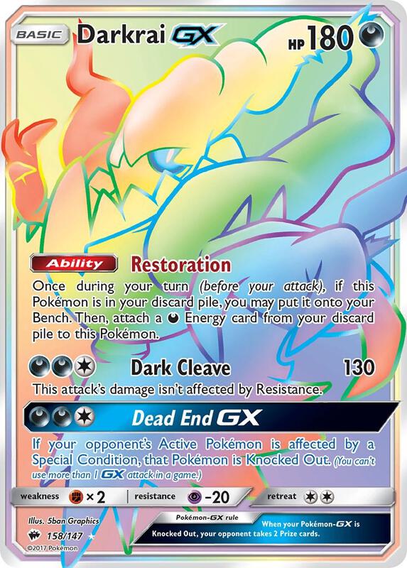 Darkrai GX (Secret)