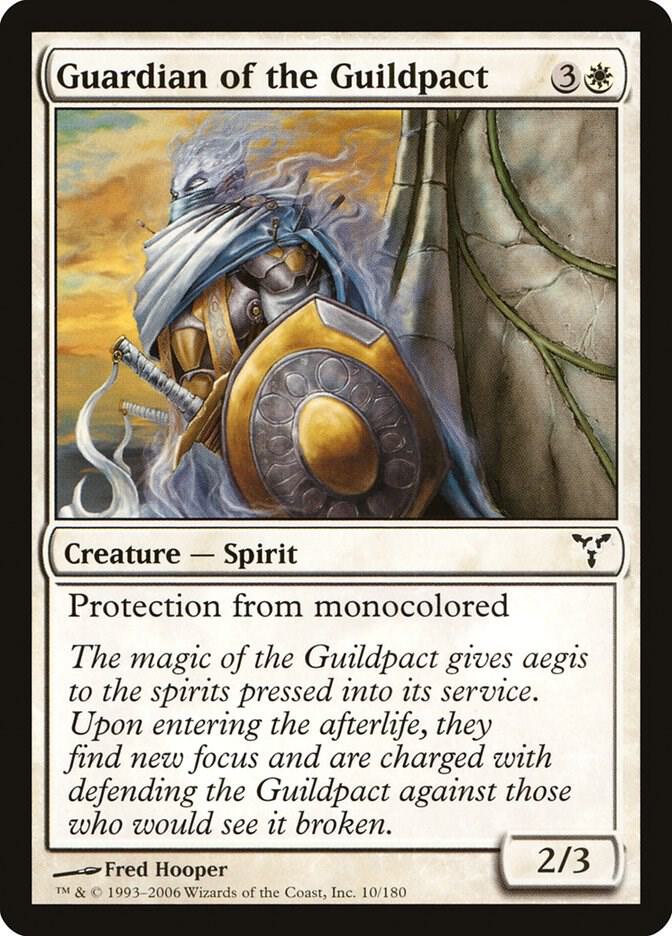 Guardian of the Guildpact - Dissension - Magic: The Gathering