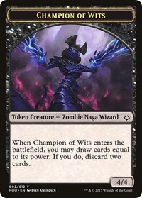Champion of Wits // Insect Double-Sided Token