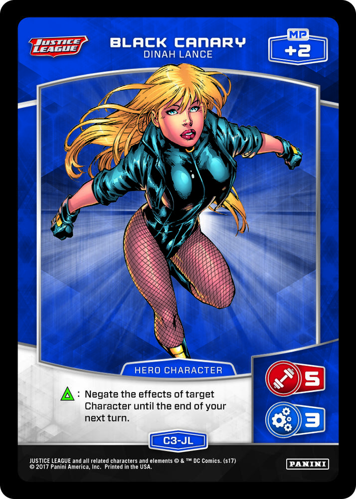 Black Canary - Dinah Lance - Justice League - MetaX TCG