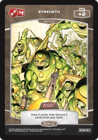4 Strength (R131-JL) - MetaX TCG Justice League trading card