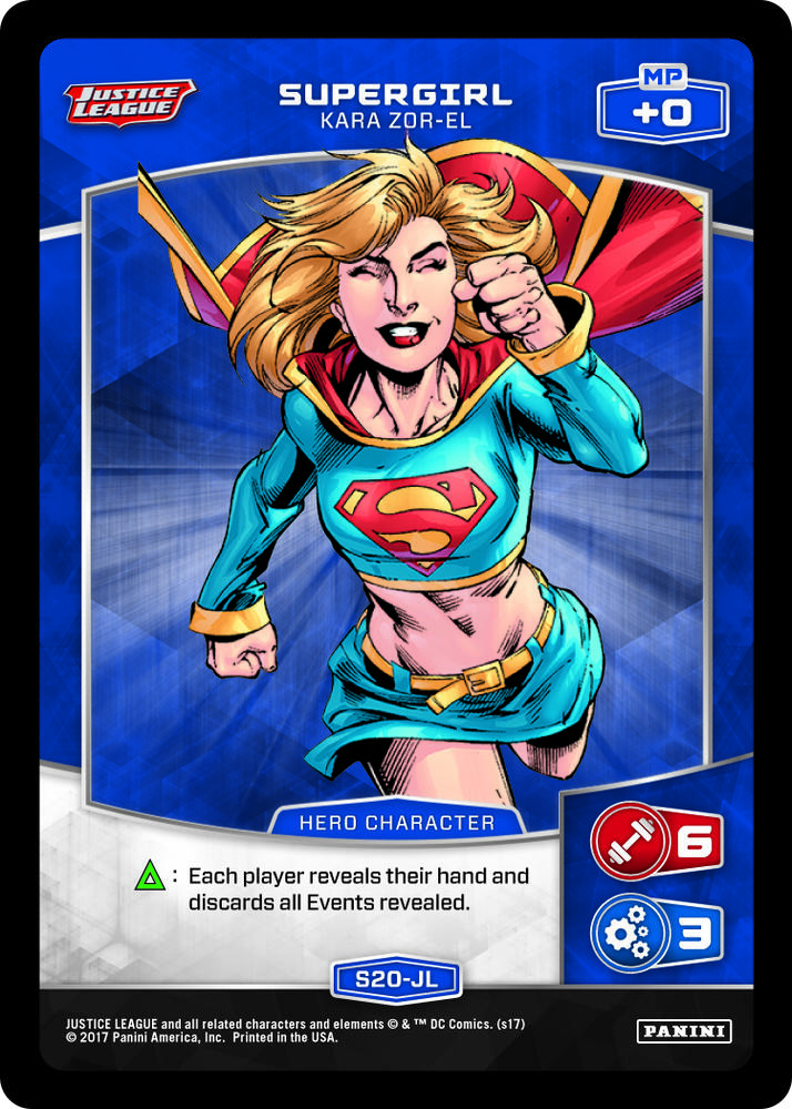 Supergirl - Kara Zor-El (S20-JL) - Justice League - MetaX TCG