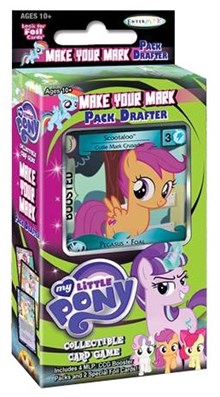 My Little Pony CCG: Make Your Mark Pack Drafter (Scootaloo) from Marks in Time Pokemon card image