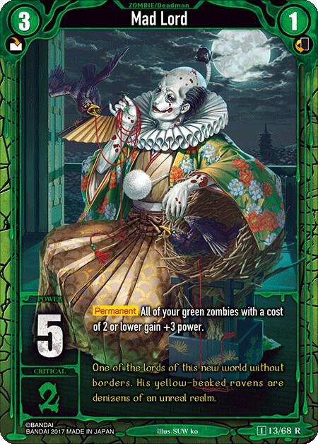 Mad Lord (Foil) - Zombie World Order TCG - Set 1 - Zombie World