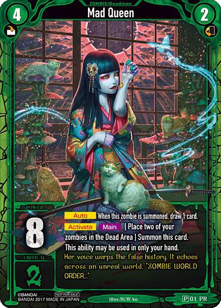 Mad Queen - ZWO Promo Cards - Zombie World Order TCG - TCGplayer.com