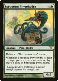 Sprouting Phytohydra - Dissension - Magic: The Gathering card