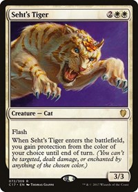 Seht's Tiger - Commander 2017 - Magic: The Gathering card