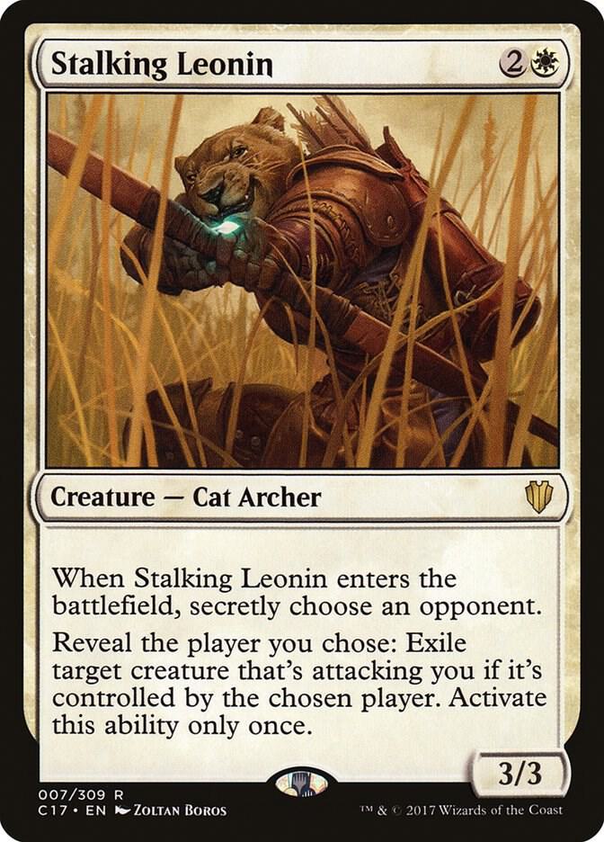Stalking Leonin 7 card