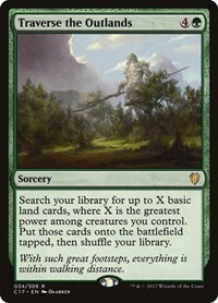 Traverse the Outlands - Commander 2017 - Magic: The Gathering card