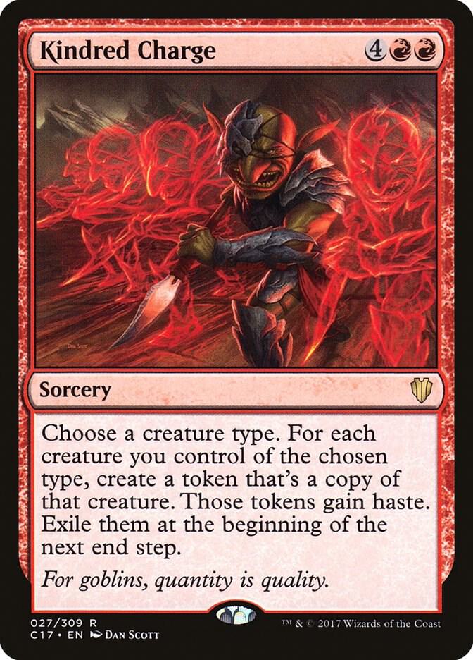 Kindred Charge 27 card